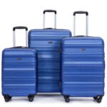 3 Piece Lightweight Luggage Set with Two Hook and Spinner Wheels (21/25/29) - Image 10