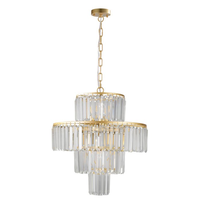 Crystal Chandelier Lights Fixture Hanging Pendant - Image 12