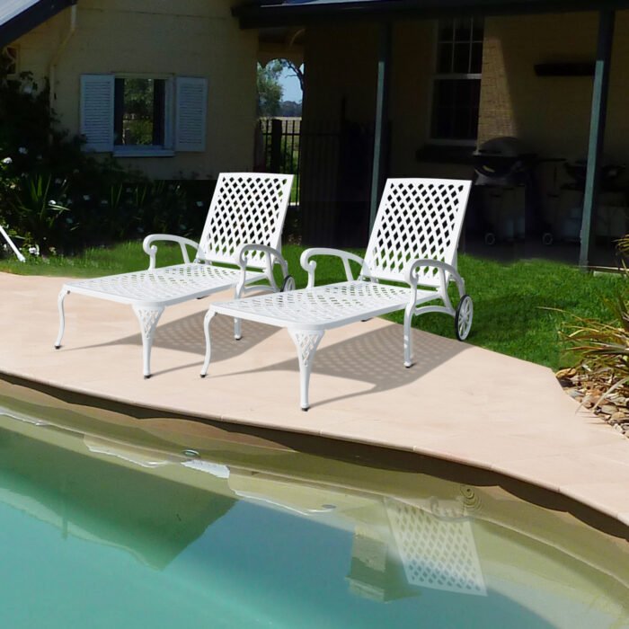Aluminum Cast Sunbed - Image 2