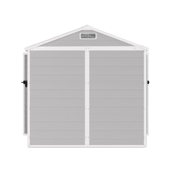 Resin Weather Resistant Outdoor Storage Shed with Floor (6'x4.4') - Image 11