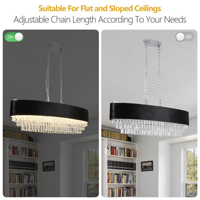 Crystal Chandelier Light Fixture for Living-Room - Image 8
