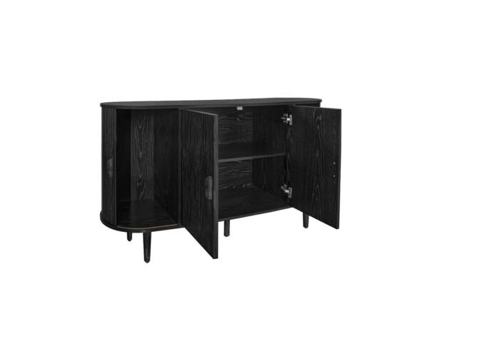 TV Stand Storage with 4 Doors and Adjustable Shelf - Image 9