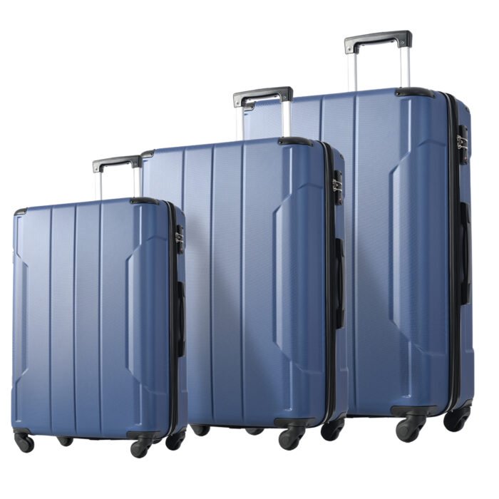 Hardshell Lightweight Luggage 3 Pcs Sets Spinner Suitcase with TSA Lock (20/24/28) - Image 15