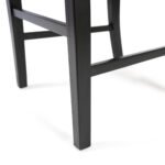 Roshan Farmhouse Acacia Wood Dining Chairs, Black / Walnut (Set of 2) - Image 10
