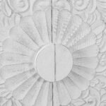 Vintage Faceted Carved And Spliced Doors Buffet - Image 20