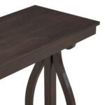Farmhouse Style Entryway Table with Open Shelf and Sturdy Construction - Image 14