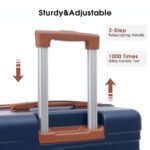 Hardshell Luggage Sets 3 Pcs Spinner Suitcase with TSA Lock  (20/24/28) - Image 4