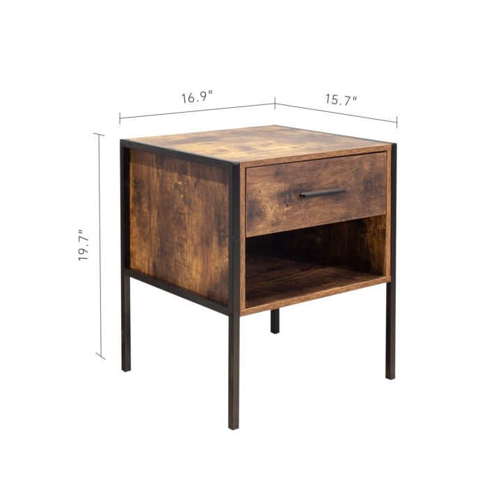 Nightstand industrial style (Set of 2) - Image 8