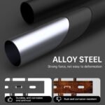 FANCO Universal Rotating TV Stand with adjustable tilt height (32-80 inch) - Image 8