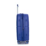 3 Piece Set Hardshell PP Luggage Sets Lightweight with TSA Lock (20/24/28) Navy - Image 16