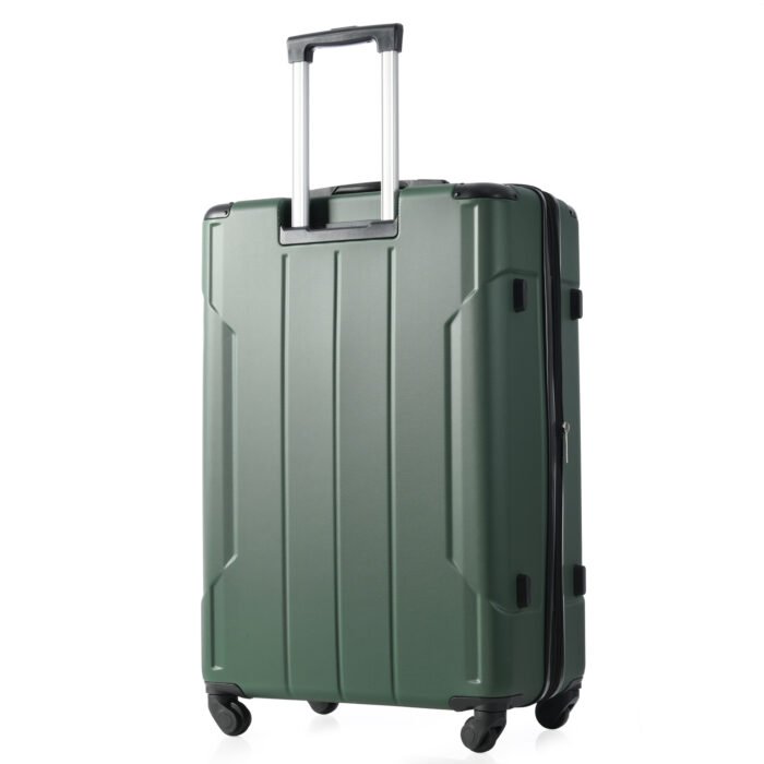 Hardshell Expandable Lightweight Single Luggage with TSA Lock (28) Green - Image 11