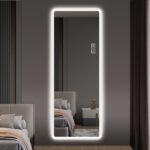 Full Body Length Wall Mirror with Rounded Corners - Image 2