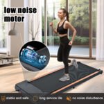 Portable Treadmill for home and office use with 0.6 to 3.8 miles per hour - Image 2