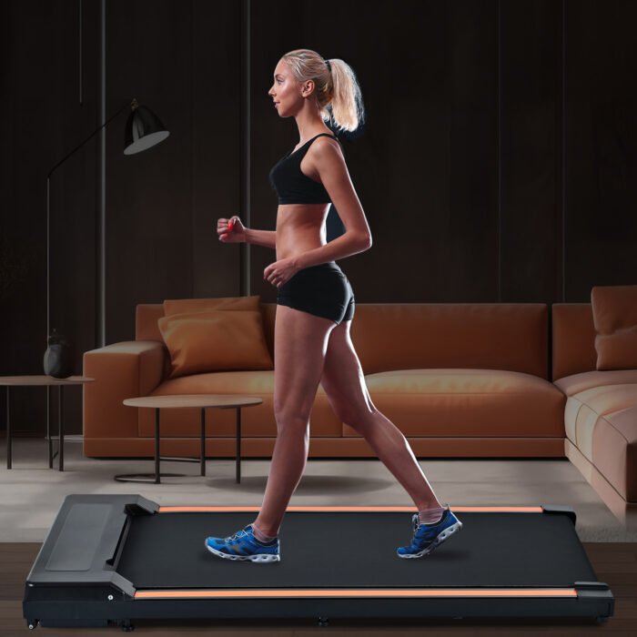 Portable Treadmill for home and office use with 0.6 to 3.8 miles per hour - Image 4