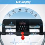 Folding Treadmill Walking Pad With Incline and Bluetooth Speaker (2.5HP) - Image 10