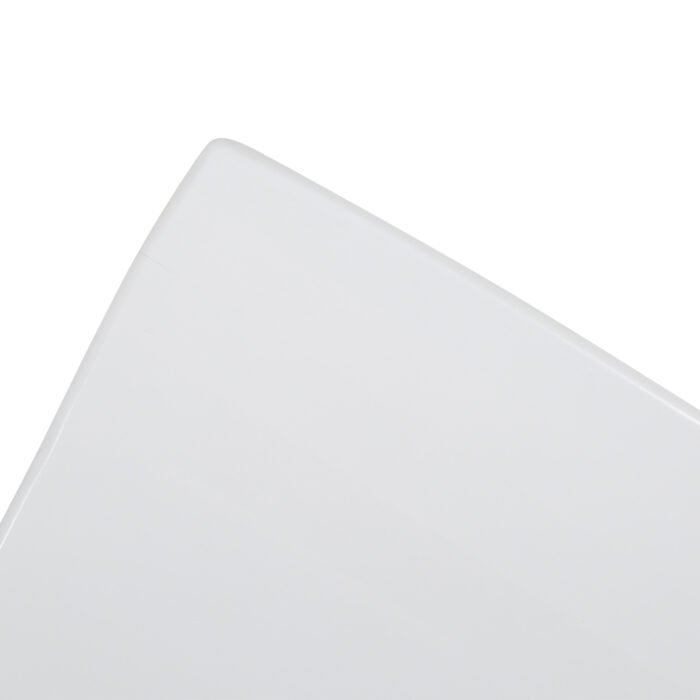 Roshan Farmhouse Acacia Wood Dining Chairs, White (Set of 2) - Image 10