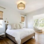 Boho Farmhouse Ceiling Light Semi Flush - Image 4