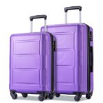 Expanable Lightweight Spinner Wheel 2 Piece Luggage Set with ABS and TSA Lock (20/24) - Image 8
