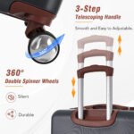 1 Piece Lightweight Carry on  Luggage with TSA lock (20) - Image 3