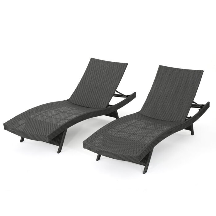 Salem Pe Rattan Sunbeds (set of 2) - Image 5