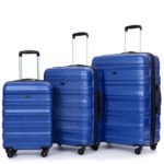 3 Piece Lightweight Luggage Set with Two Hook and Spinner Wheels (21/25/29) - Image 7
