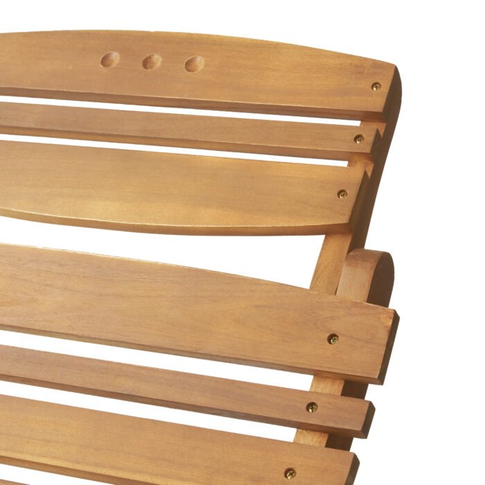 Lahaina Wood Foldable Sunbed - Image 15