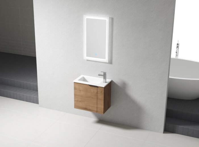 Bathroom Vanity with Sink Small Bathroom Soft Close Door - Image 11