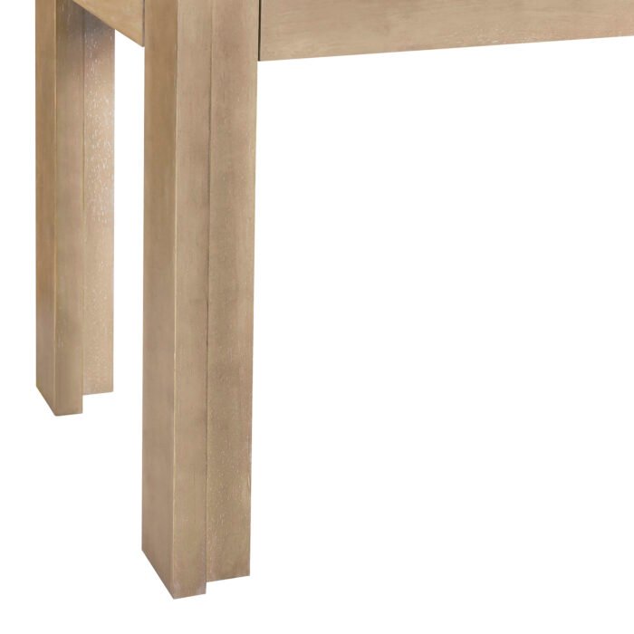 3-piece retro rectangular stand table and 2 wooden stools - Image 26