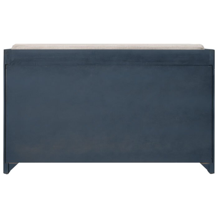 Storage Bench with Cushion, Removable Basket and 2 Drawers - Image 12