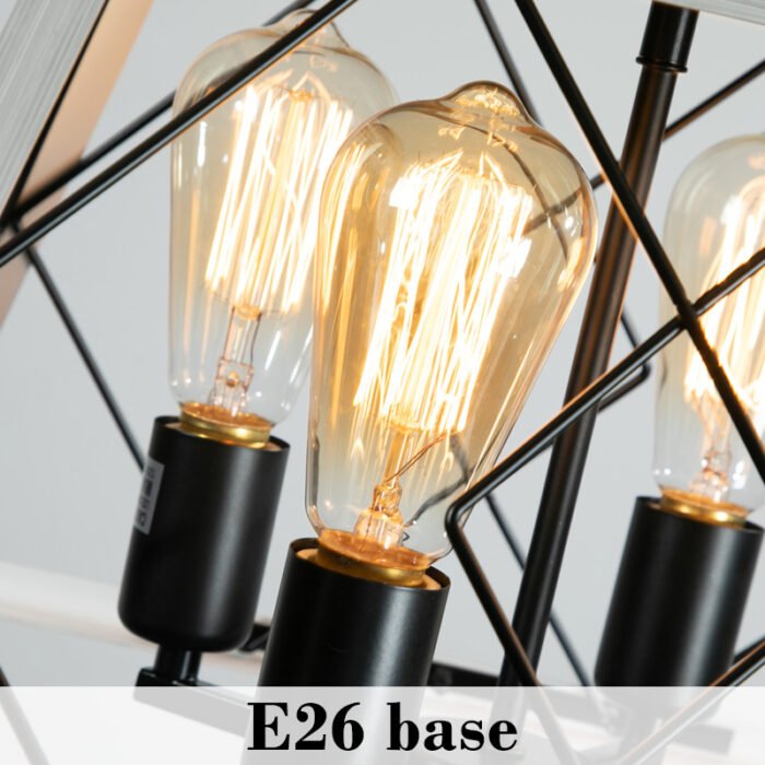 4-Light Farmhouse Chandeliers For Dining Room - Image 8