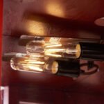 Corner Curio cabinet with illuminated tempered glass and adjustable brackets - Image 15