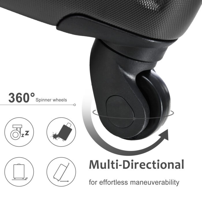 Carry on Vintage Hardshell Lightweight Single Luggage (20) - Image 8