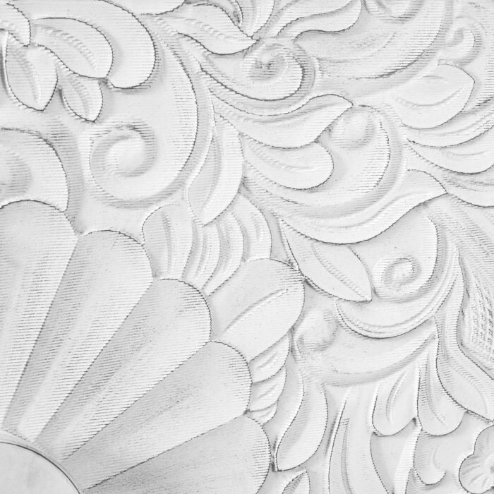 Vintage Faceted Carved And Spliced Doors Buffet - Image 19