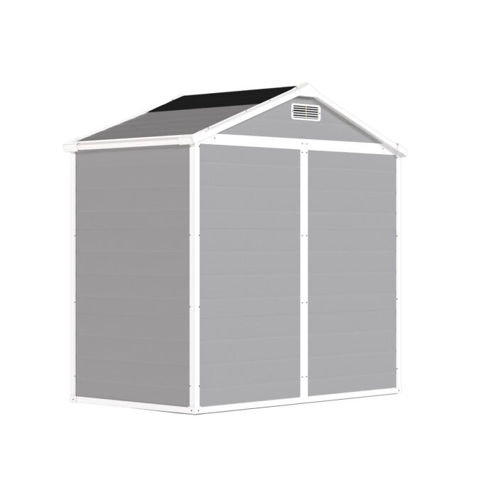 Resin Weather Resistant Outdoor Storage Shed with Floor (6'x4.4') - Image 17