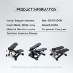 Mini Stepper for Exercise with LCD Monitor 300LBS - Image 5