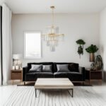 Crystal Chandelier Lights Fixture Hanging Pendant