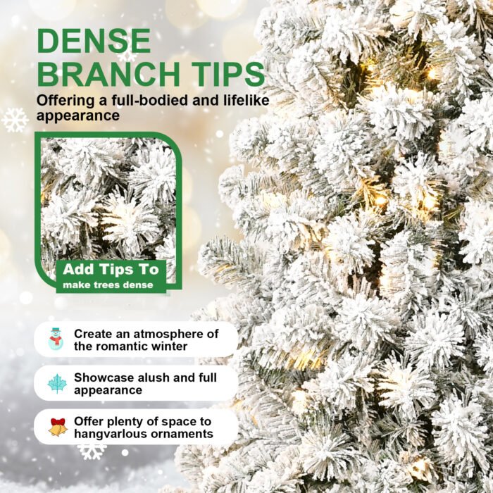 6FT PVC Memory Wire Christmas tree - Image 5