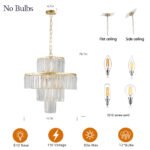 Crystal Chandelier Lights Fixture Pendant - Image 11