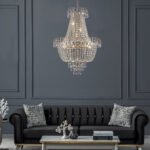 Golden Crystal Chandeliers pendant light - Image 7