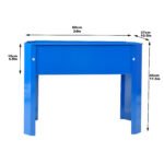 Flowerpot metal box suitable for backyard and terrace (Set of 2) - Image 3