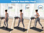 Folding Treadmill Walking Pad With Incline and Bluetooth Speaker (2.5HP) - Image 4