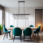 Crystal Chandelier Adjustable Industrial Light