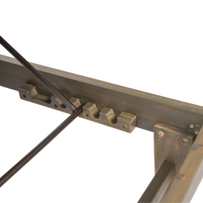 Summerland wooden Sunbed with mesh - Image 16