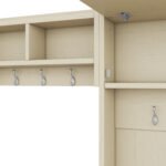 4 in 1 detachable multifunctional Coat Rack with drawers and cabinets - Image 18