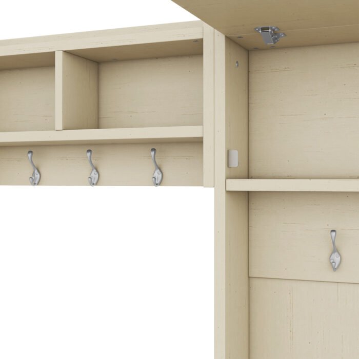 4 in 1 detachable multifunctional Coat Rack with drawers and cabinets - Image 18