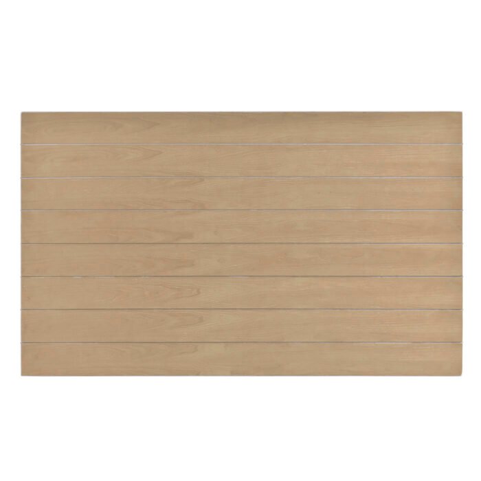 3-piece retro rectangular stand table and 2 wooden stools - Image 21