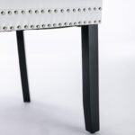 Furniture Nikki Collection Modern Tufted Solid Wood Contemporary PU (Set of 2) - Image 15