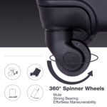 3 Piece Luggage Set with ABS Lightweight Suitcase with Two Hooks (20/24/28) - Image 7