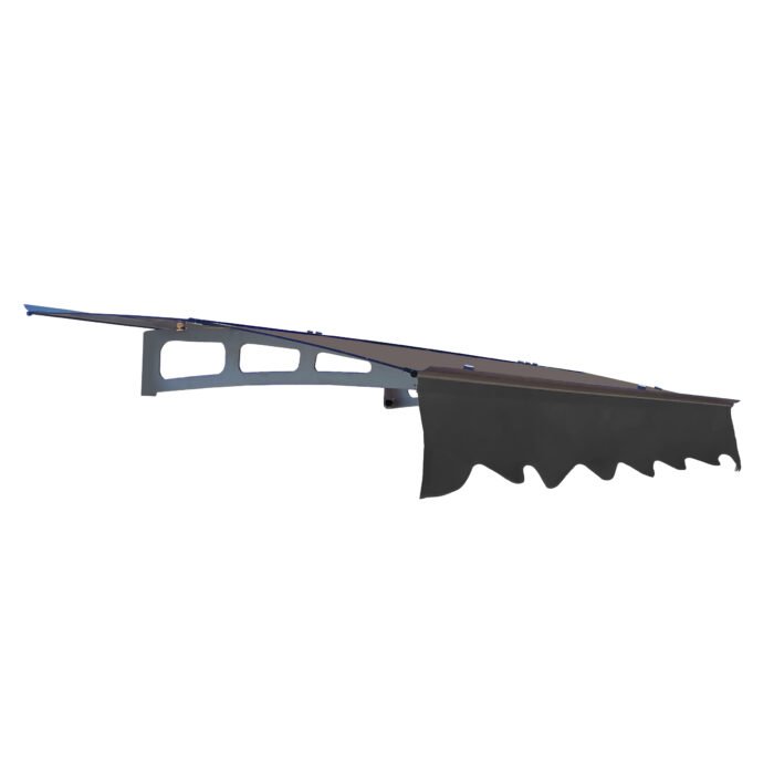 Door Window Awning Canopy Made wtih Crystal Solid Polycarbonate Sheet (W59"xD34") - Image 6