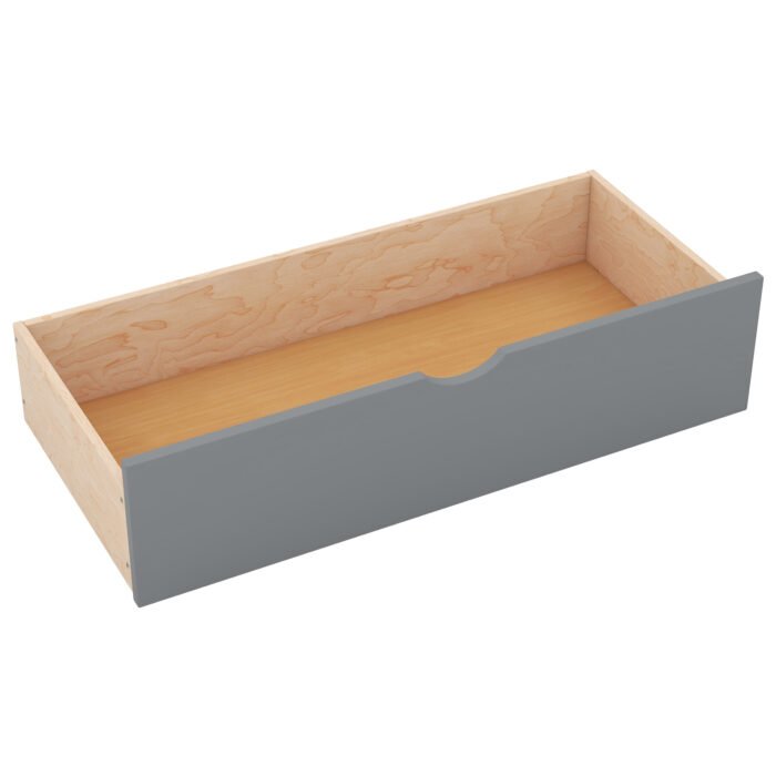 Queen Size Wooden Platform Bed with Storage Headboard  Shelves and 2 Drawers - Image 14